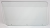 550-3464-3CR Door Glass w/ 3 Holes, Clear, RH, 65 GM A-Body Coupe - image 1
