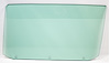 550-3464-3TL Door Glass w/ 3 Holes, Green Tint, LH, 65 GM A-Body Coupe - image 1