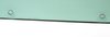 550-3464-3TL Door Glass w/ 3 Holes, Green Tint, LH, 65 GM A-Body Coupe - image 2