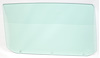 550-3464-TVR Door Glass, Green Tint, RH, 64 GM A-Body Convertible - image 1
