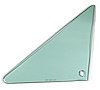560-3466-TL Vent Glass, Green Tint, LH, 66-67 GM A-Body Coupe & Convertible - image 1