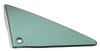 560-3466-TR Vent Glass, Green Tint, RH, 66-67 GM A-Body Coupe & Convertible - image 2