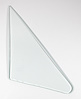 560-8466-CR Vent Glass Clear RH 66-67 Fairlane Fastback Convertible - image 1