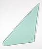 560-8466-TL Vent Glass Green Tint LH 66-67 Fairlane Fastback Convertible - image 1