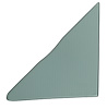 560-8963-T Vent Glass, Green Tint, LH or RH, 63-64 Ford Galaxie Fastback - image 1