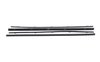 582-4067-1S Front Door Beltline Window Felts w/ Black Bead 4pcs Inner & Outer 67-72 Chevy GMC C/K Trucks Blazer Jimmy Suburban - image 2