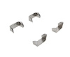 610-1468-12S Roof Bow End Caps 4 pcs 68-70 Dodge Plymouth B-Body including Charger - image 1
