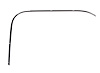 620-4073-R Roof Drip Rail Molding Retainer RH 73-91 Chevy GMC C/K Trucks - image 1