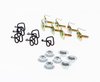 635-8964-3S Back Belt Molding Hardware Set 64 Galaxie Fastback - image 2