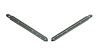639-1468-2P Rear Seat V-Brace Set 68-70 Dodge Plymouth B-Body (including Charger) - image 1