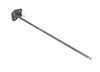 646-4073-LB Sun Visor Bracket Black LH 73-91 Chevy GMC Trucks Blazer Jimmy Suburban - image 2