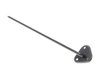 646-4073-RB Sun Visor Bracket Black RH 73-91 Chevy GMC Trucks Blazer Jimmy Suburban - image 2