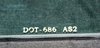 660-3066-T Back Glass, Green Tint, 66-67 Chevy II Nova Coupe - image 2