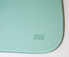 660-4060-T Back Glass, Green Tint, 60-66 Chevy GMC Truck w/ Small Back Glass - image 3