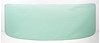 660-8466-T Back Glass, Green Tint, 66-67 Fairlane Fastback - image 1
