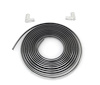 661-4073-4S Chrome Rear Window Gasket Lock Strip w/ Corner Joints 73-91 Chevy GMC C/K Truck - image 1