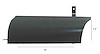 Rear Lower Door Pillar w/Support Brace for 1947-1953 GM Pickup Trucks w/Stepside, Short Bed [Left/Driver Side]