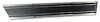731-406936BL Rear Lower Bed Molding Black LH 69-72 Chevy GMC C/K Short Bed Fleetside Trucks - image 1