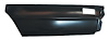 70 Plymouth Road Runner Quarter Panel Patch LH Lower Rear - image 1