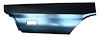 69 Dodge Dart Quarter Panel Patch RH Lower Rear - image 1