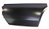 71-72 Charger Quarter Panel Panel Lower Rear without Marker Light Hole RH - image 1