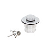 888-4063-1S Gas Cap Pop-Up Style Polished 63-72 Chevy GMC C/K Truck - image 1