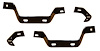 Rear Bumper Mounting Bracket 1970-72 Plymouth Duster - image 1