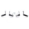 Rear Bumper Mounting Bracket Set