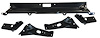 970-8964-S Rear Bumper Bracket Set, 64 Galaxie - image 1