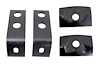 Rear Bumper Guard Bracket Set 1970-1972 Dodge Challenger - image 1
