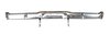 Premium Rear Chrome Bumper 1968-1970 Dodge Charger with Bumperettes - image 3