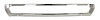 Rear Chrome Bumper 1972 Charger - image 1