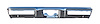 990-5470 Rear Chrome Bumper for 1970-1972 Pontiac GTO, Lemans, Tempest - image 1
