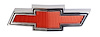 Bowtie Grille Emblem for 1967-1968 Chevy C/K Pickup Truck, Suburban [Red]
