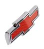 Bowtie Grille Emblem for 1967-1968 Chevy C/K Pickup Truck, Suburban [Red] - image 2