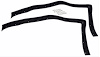 70 Dodge Plymouth B Body Splash Shields - image 1