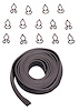 66-67 Dodge Plymouth B Body Rear Body To Bumper Seal - image 1