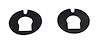62-65 Dodge Plymouth B Body &62-66 A Body Door Lock Gaskets - image 1
