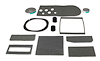 66-70 Dodge Plymouth B Body Heater Box Seal Kit - image 1