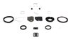 73-74 Dodge Plymouth A Body Firewall Gasket Set w/o AC w/Wiper Pivots - image 3