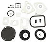 70-74 Dodge Plymouth E Body &71-74 B Body Firewall Gasket Set w/o AC w/Wiper Pivots - image 1
