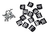 66-67 Dodge Plymouth B Body Rear Window Molding Clip Set - image 1