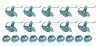 69 Dart Trunk Panel Molding Kit - image 1