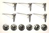 68 Charger Grille Molding ClipSet - image 1