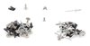 69 Plymouth B Body & 69-70 Dodge Air Grabber Mounting Bolt Kit - image 3