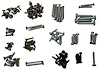 68-69 Barracuda W/Fold Down Interior Trim Screw Set - image 1