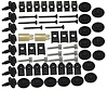 A-271155 Grille Hardware Kit for 1968 Plymouth GTX, Satellite Sport - image 1