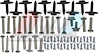 68 Satellite Exterior Trim Screw Set - image 1