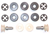 A-280084 Quarter Window Roller Kit for 1967-1972 Mopar A-Body - image 1