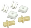 70-74 Dodge Plymouth E Body Quarter Window Roller Kit - image 1